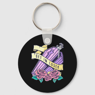 Porte-clés Obtenez Dans Loser Coffin Pastel Goth Kawaii Hallo