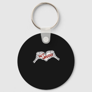 Porte-clés Obtenir épave Squelette Main Heart Classic