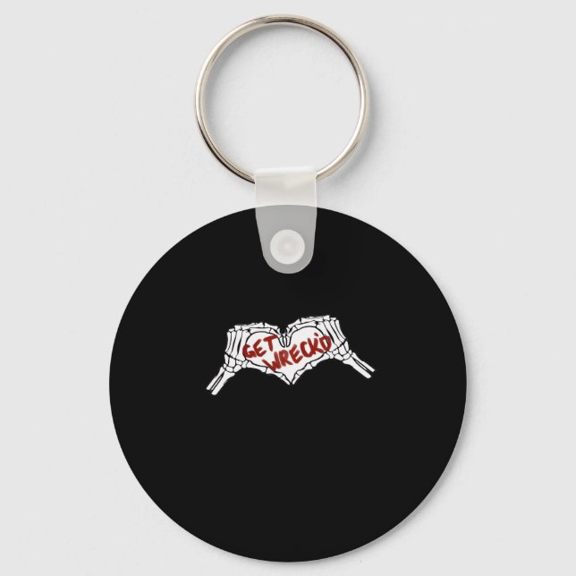 Porte-clés Obtenir épave Squelette Main Heart Classic (Recto)