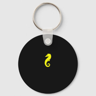 Porte-clés Ocean Glow_Yellow Seahorse