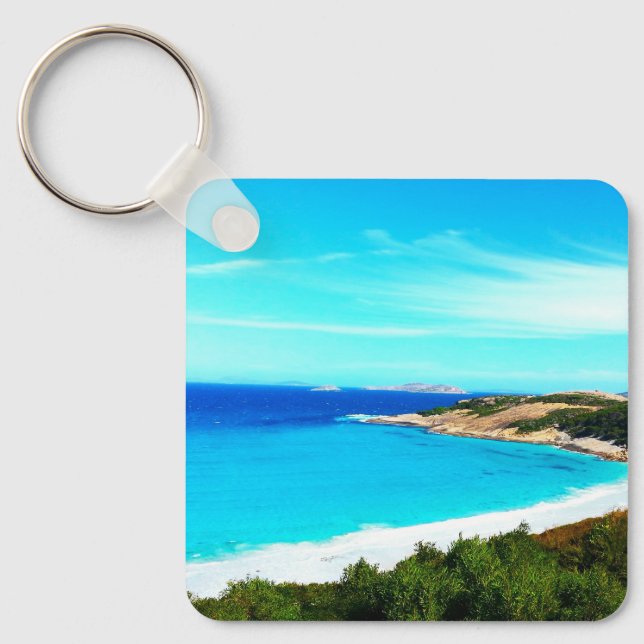 Porte-clés Ocean Print Key Ring (Recto)