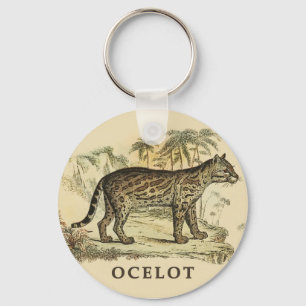 Porte-clés Ocelot vintage