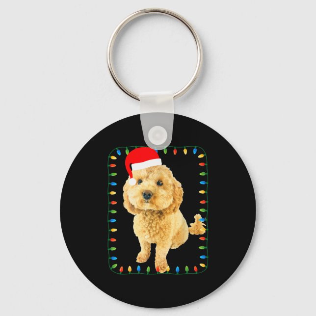 Porte-clés Ochon Puppy Dog Christmas Party Bicho Bichon Odle  (Recto)