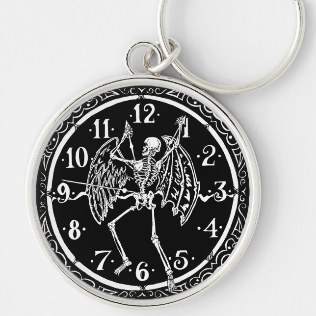 Porte-clés Octobre 2018 Jour 14 - Horloge Morale (Devant)