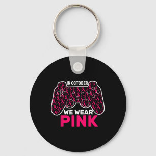 Porte-clés Octobre Nous Portons Pink Breast Cancer Jeu Enfant