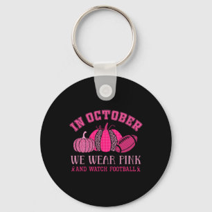 Porte-clés Octobre Nous Portons Pink Breast Cancer Sensibilis