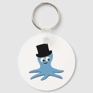 Porte-clés Octopus bleu