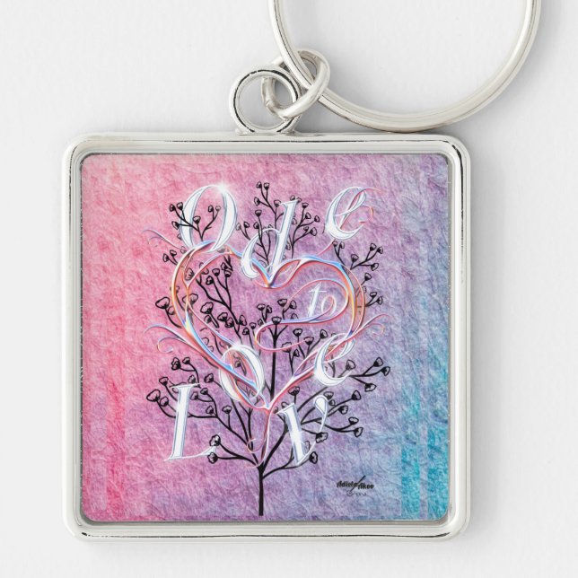 Porte-clés Ode to Love Premium Porte - clé (Devant)