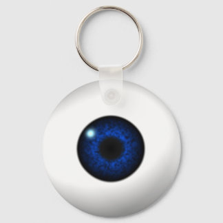 Porte-clés oeil bleu