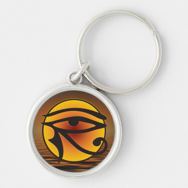 Porte-clés OEil de lune de Horus (Devant)