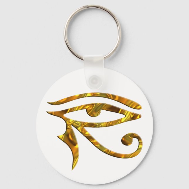 Porte-clés OEil d'Horus - OR (Recto)