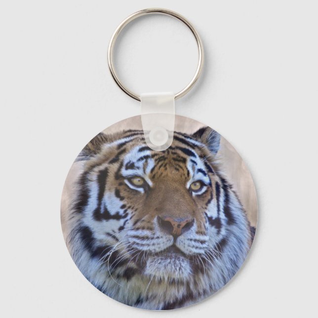 Porte-clés OEil du clavier de tigre (Recto)