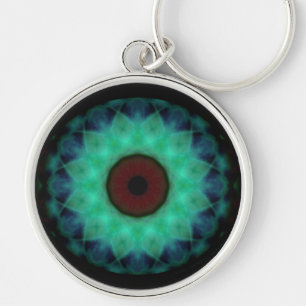 Porte-clés Oeil mal Turquoise