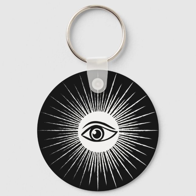 Porte-clés Oeil masonique (Recto)