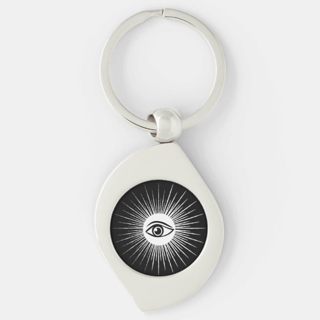 Porte-clés Oeil masonique (Devant)