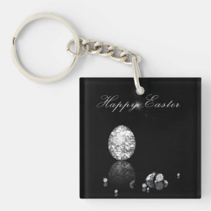 Porte-clés Oeuf de Pâques brillant - Porte - clé