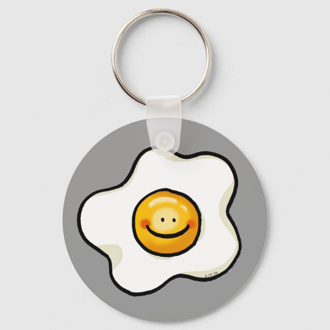 Porte-clés OEuf frit mignon (Recto)