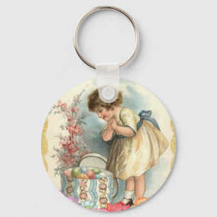 Porte-clés oeufs de pâques victoriens