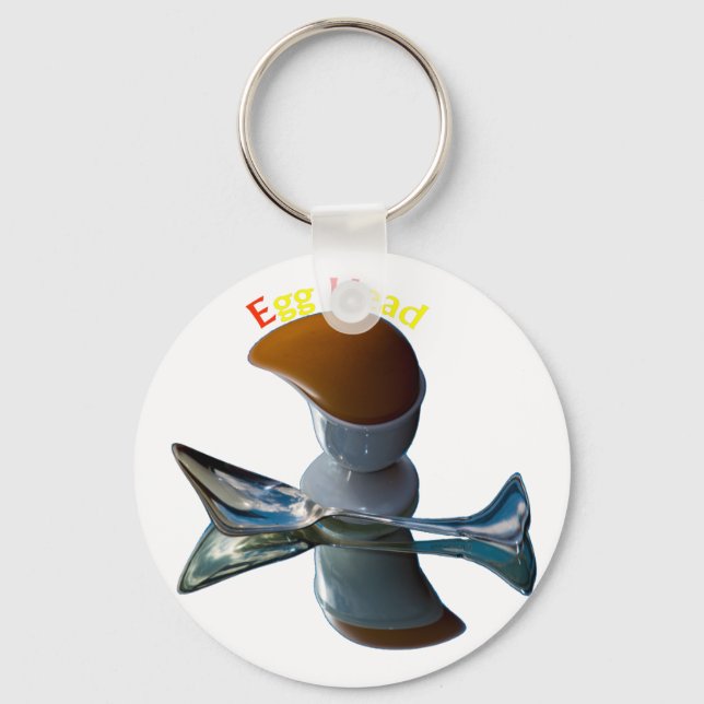 Porte-clés Oeufs Tête Délicat Designs (Recto)