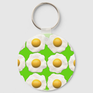 Porte-clés oeufs verts