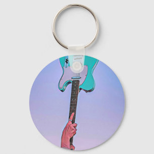 Porte-clés OEuvre classique de guitare