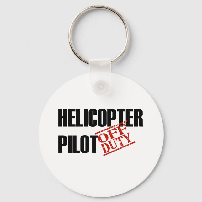 PORTE-CLÉS OFF DUTY HELICOPTER PILOT LIGHT (Recto)