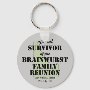 Porte-clés Official Family Reunion Survivor - Idaho Green