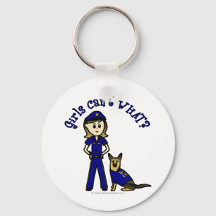 Porte-clés Officier de police léger K-9