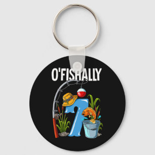 Porte-clés O'fishally 7 ans 7e anniversaire pêche 1
