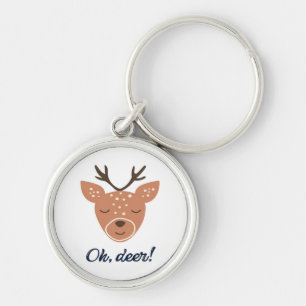 Porte-clés Oh cerf cerf amour Sauver le cerf Création créativ