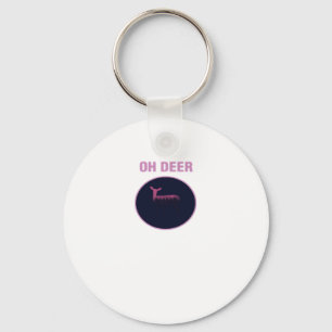 Porte-clés Oh Cerf Moderne Esthétique