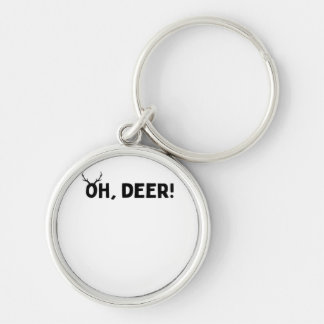 Porte-clés Oh Cerf Simple Esthétique