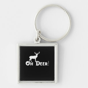 Porte-clés Oh Cerf Style Graphique Propre