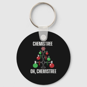 Porte-clés Oh Chemist Tree Chemistree Pun Science
