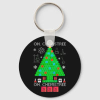 Oh Chemistree Chemist Tree Funny Science Noël