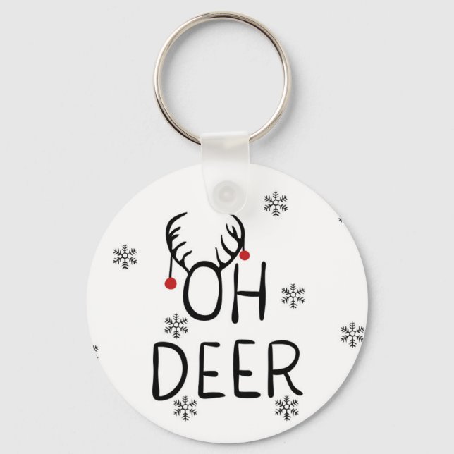 Porte-clés Oh, Deer! (Recto)