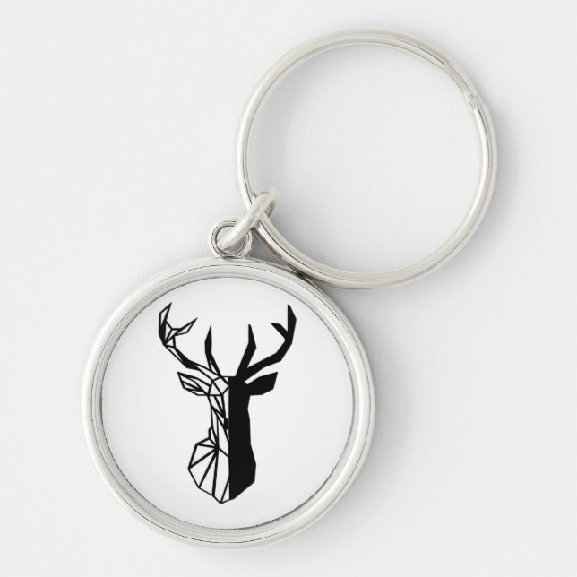Porte-clés Oh Deer Soft Minimal Vibe  (Devant)