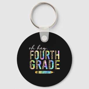 Porte-clés Oh Hey 4e année de retour à l'école élèves 4e anné