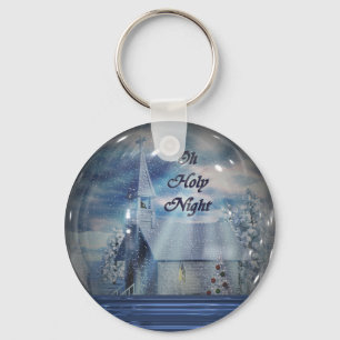 Porte-clés Oh Holy Night Snow Globe
