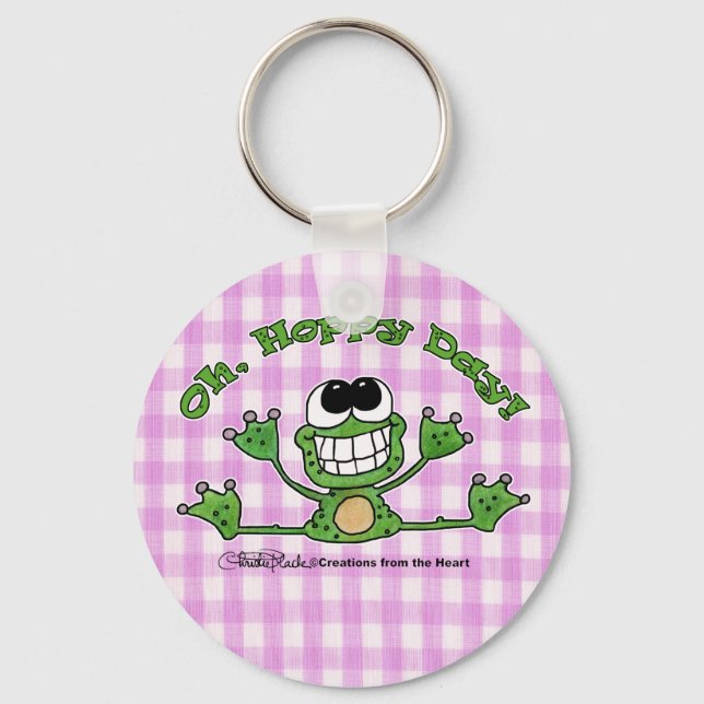 Porte-clés Oh, Hoppy Day-Frog (Recto)