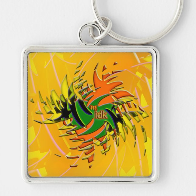 Porte-clés Oh mon Dieu ! (Devant)