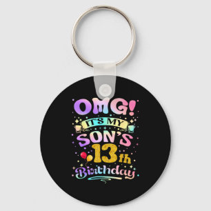 Porte-clés Oh mon dieu, c'est l'anniversaire de mon fils de 1