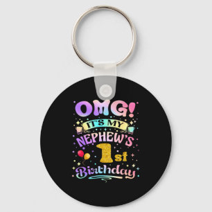 Porte-clés Oh mon dieu, c'est l'anniversaire de mon neveu, jo