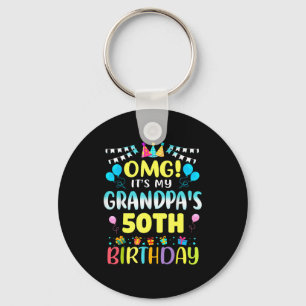 Porte-clés Oh mon dieu, c'est les 50 ans de mon grand-père, d