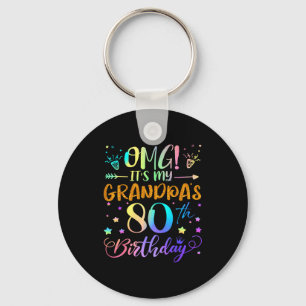 Porte-clés Oh mon dieu, c'est les 80 ans de mon grand-père, d