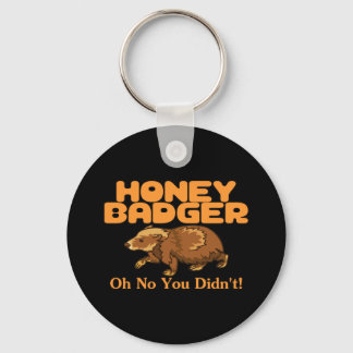 Porte-clés Oh No Honey Badger