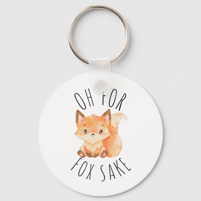 Porte-clés Oh pour Fox Sake (Recto)