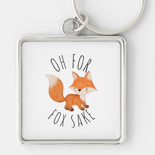 Porte-clés Oh pour Fox Sake (Devant)