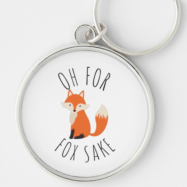 Porte-clés Oh pour Fox Sake (Devant)