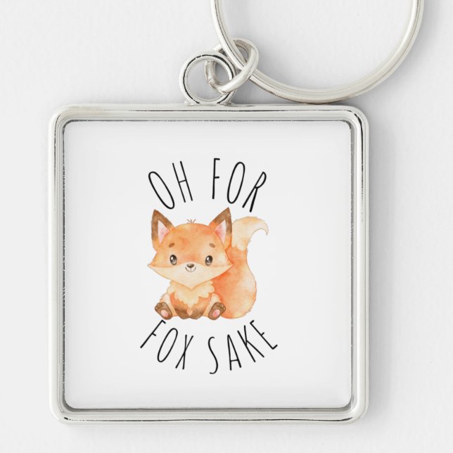 Porte-clés Oh pour Fox Sake (Devant)